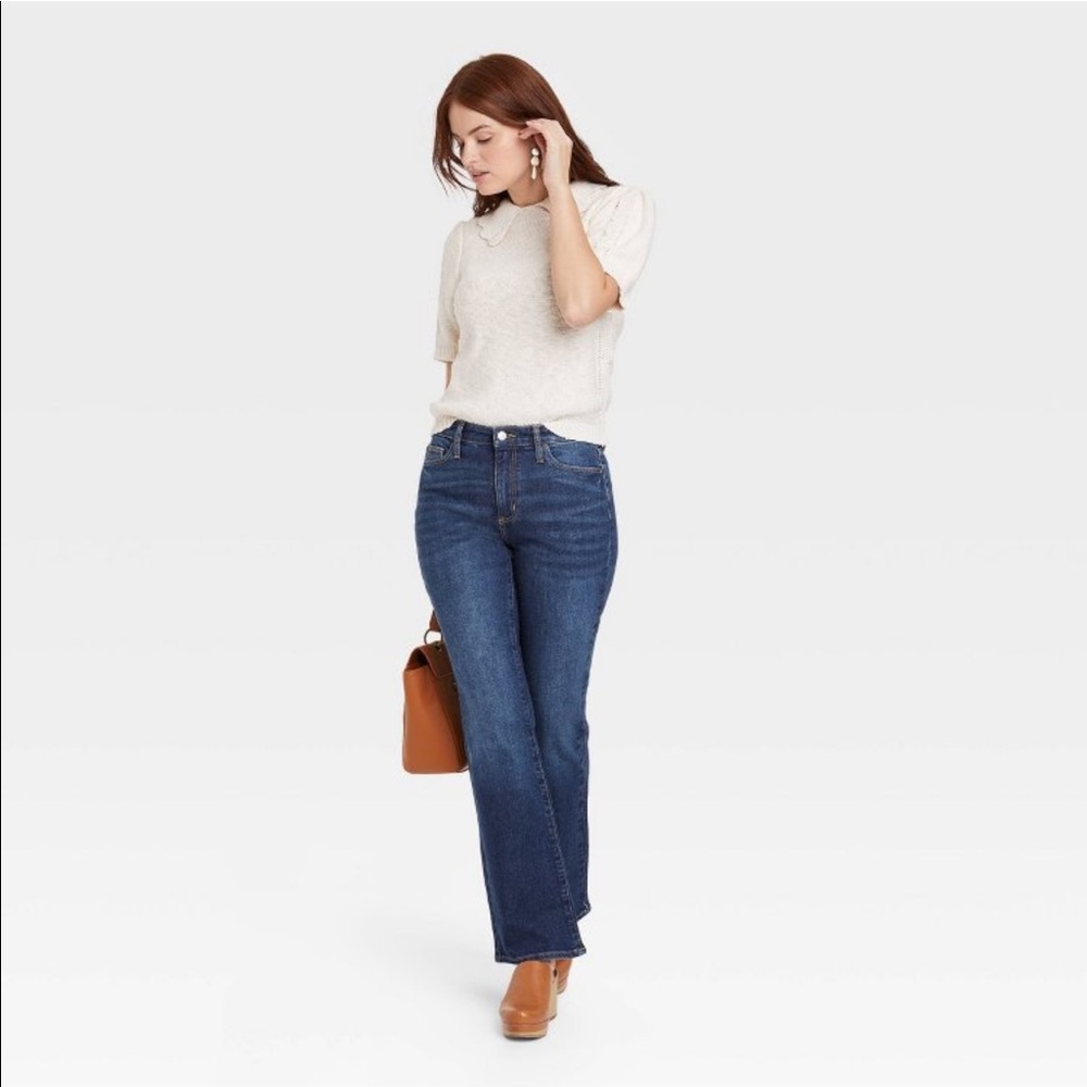 Bootcut High Rise Jeans - Picture 1 of 10